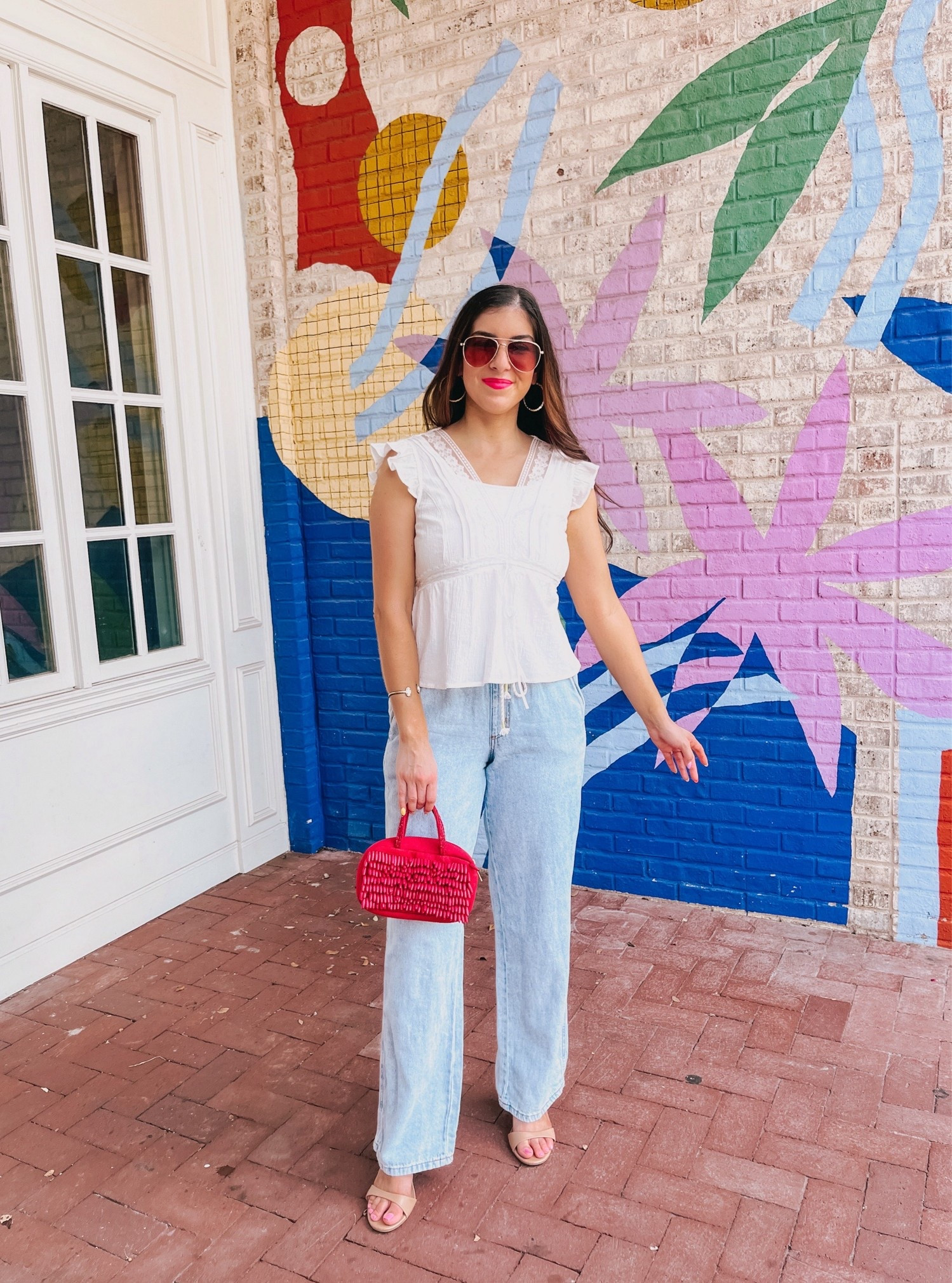 Summer Elevated casual outfit from Target Style 🎯 Wearing size Small in the white top and XS in the pants.

#LTKootd #LTKTravel #LTKSeasonal