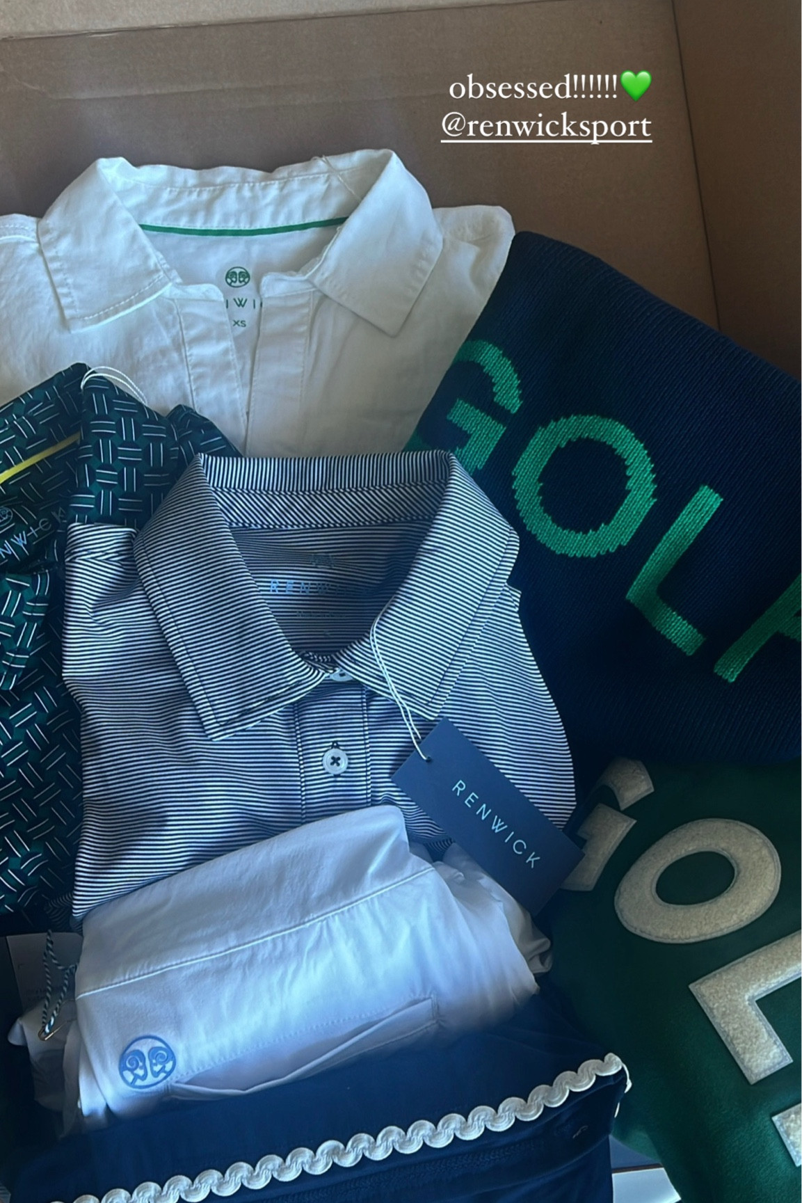Renwick golf clothing haul 🩵💚

#LTKActive #LTKFitness #LTKSeasonal