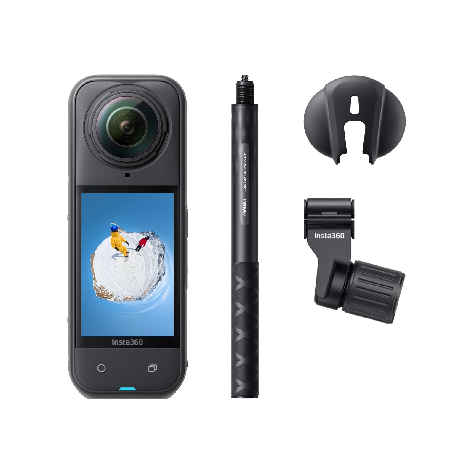 Insta360 X5 Ski Bundle - Waterproof 8K 360° Action Camera, Leading Low Light, Invisible Selfie S... | Amazon (UK)