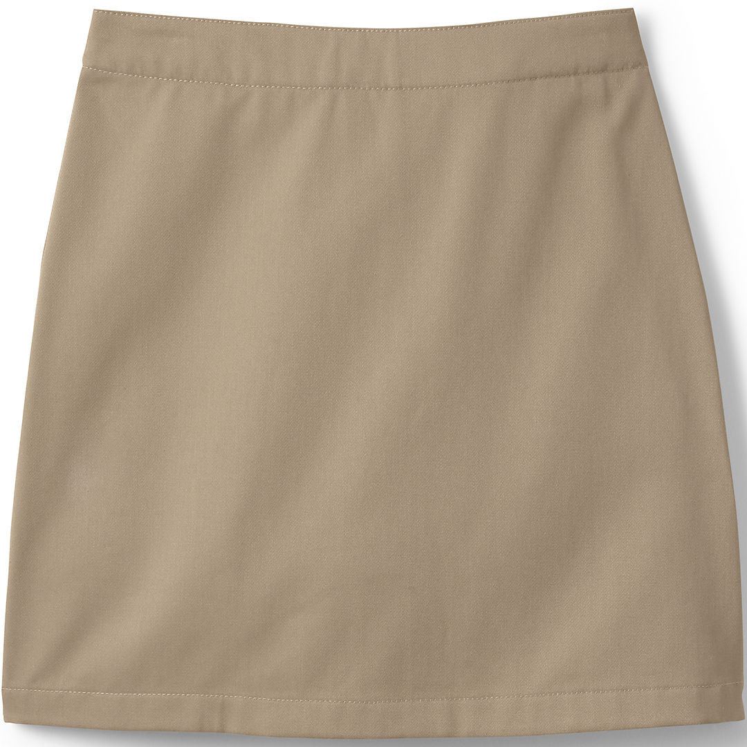 Girls Blend Chino Skort Above Knee | Lands' End (US)