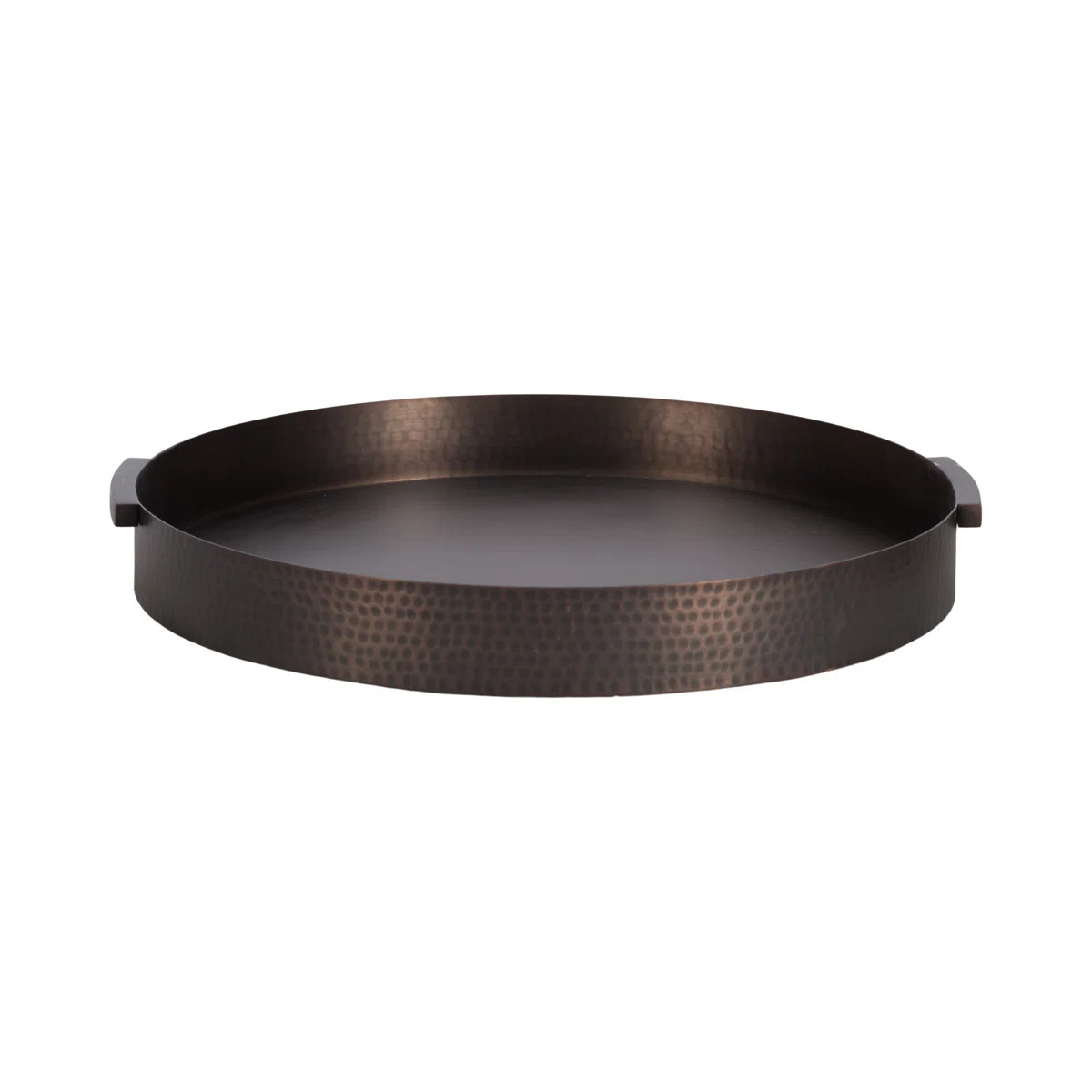 Yasmine Hammered Metal Tray | Wayfair North America