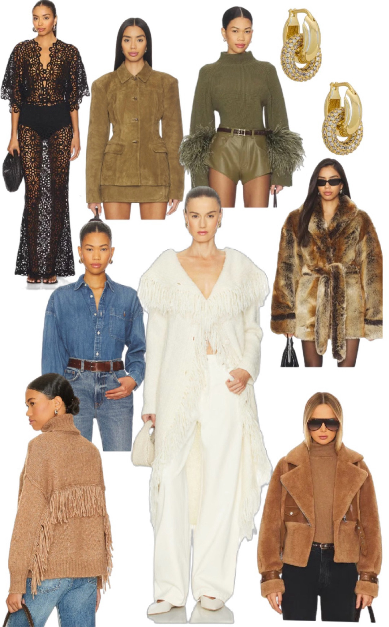Some of my revolve top winter picks this season! 

Everything fur, knit and feathers- a true obsession. 

#LTKamerica #winter #ootd