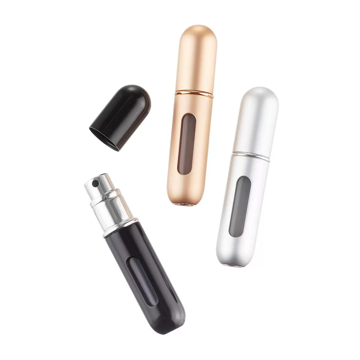 5 ml. Travalo Easy-Fill Perfume Atomizer Gold | The Container Store