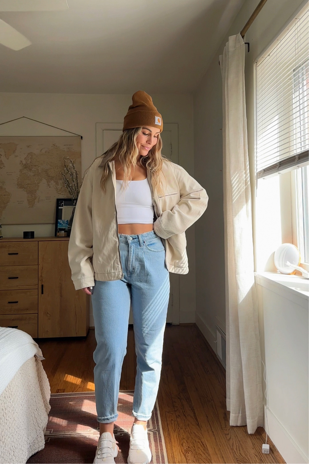 This girl is ready for fall!! This is a men’s jacket from Abercrombie, I got it in a medium so Ryan and I can share it! Use code: AFLTK to save 20% on Abercrombie through sept. 24th!

#LTKsalealert #LTKmens #LTKSeasonal