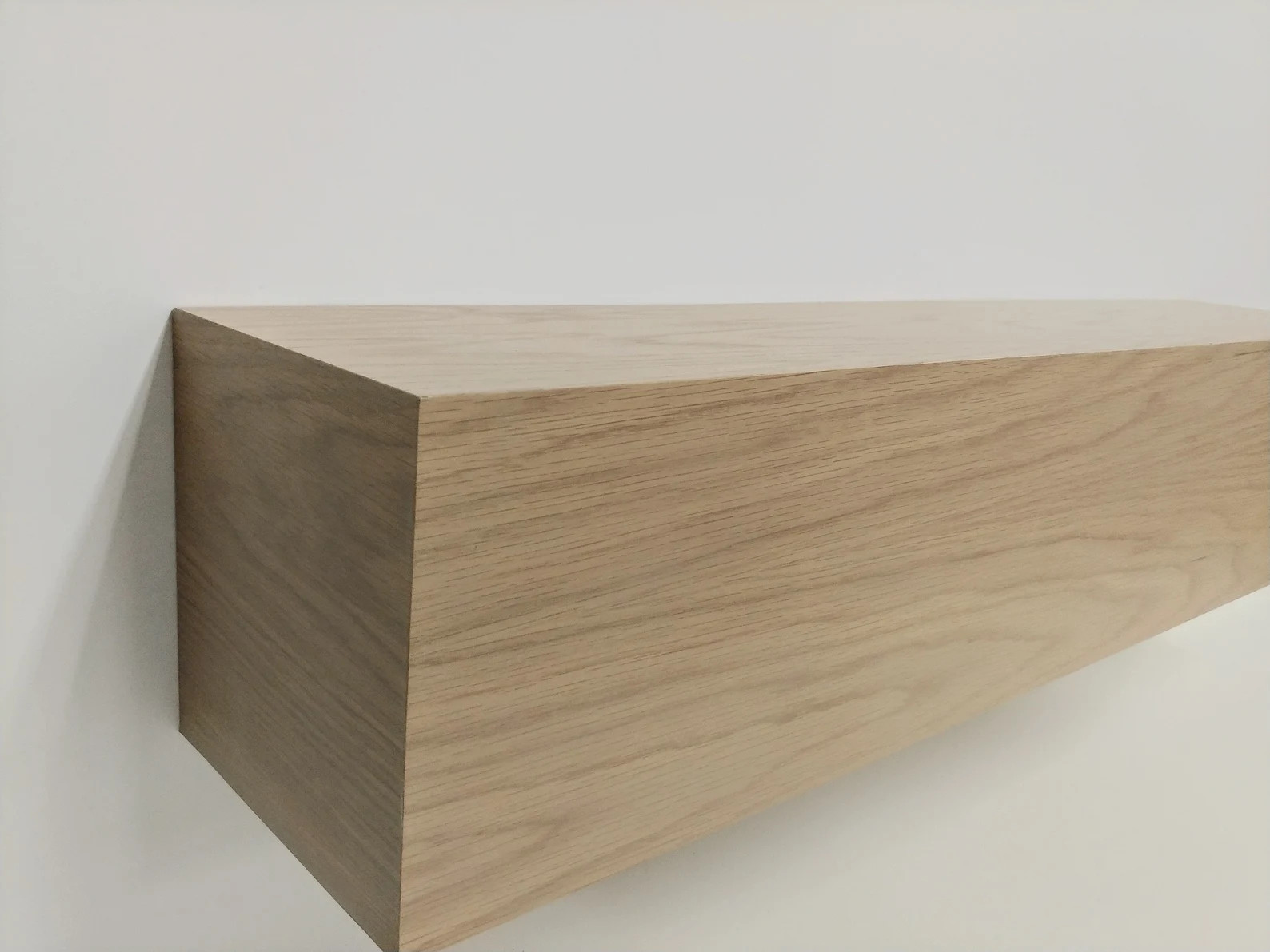 White oak mantel, floating mantel with heavy duty bracket | Etsy (US)