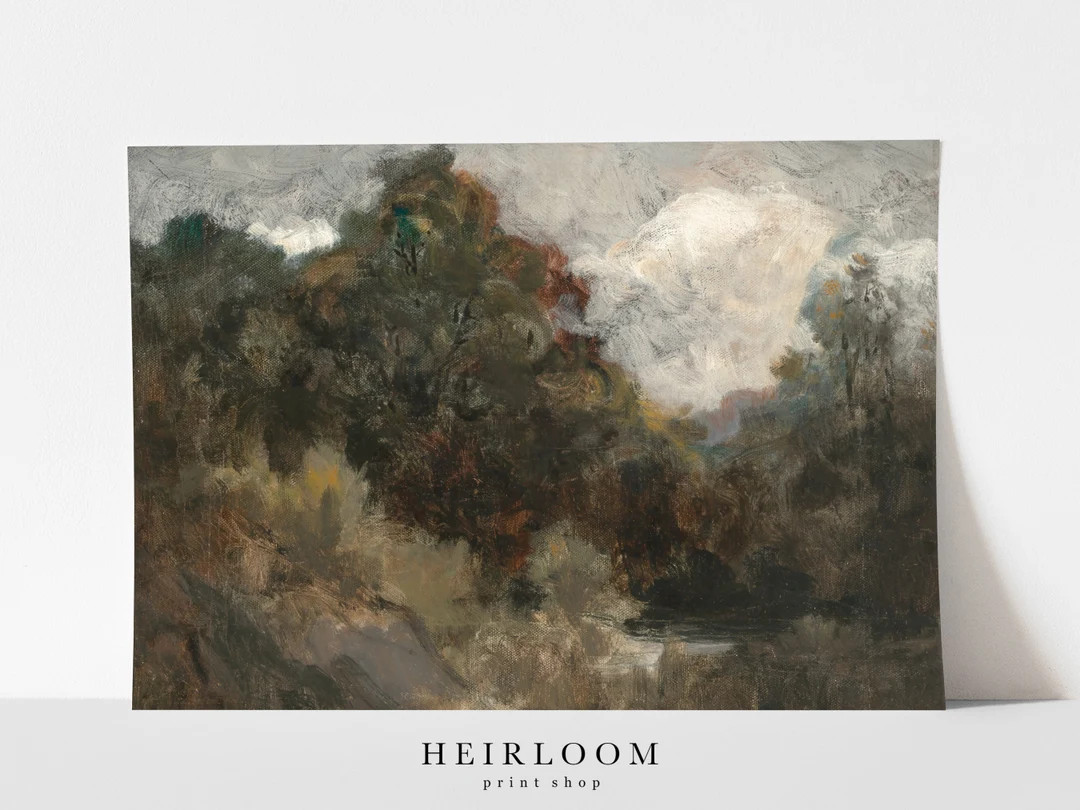 Minimalist Nature Prints | MAILED ART PRINTS | Rustic Wall Art | Overgrown | Etsy (CAD)