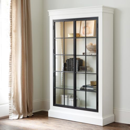 Delano Glass Door Cabinet | Ballard Designs, Inc.