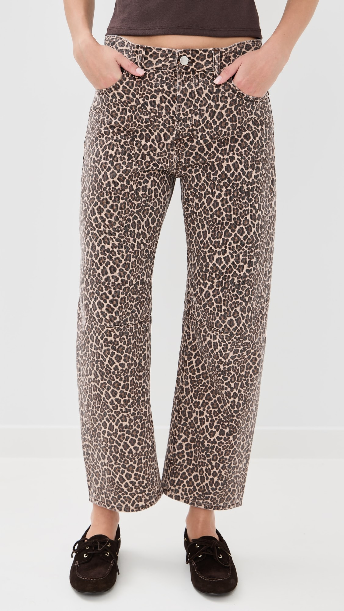 The Darted Barrel Leg Jeans | Shopbop