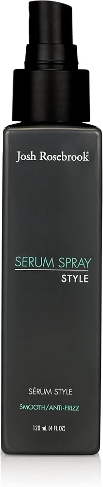 Josh Rosebrook Serum Spray - anti-frizz, wave and curl smoothing and defining hair styling spray ... | Amazon (US)