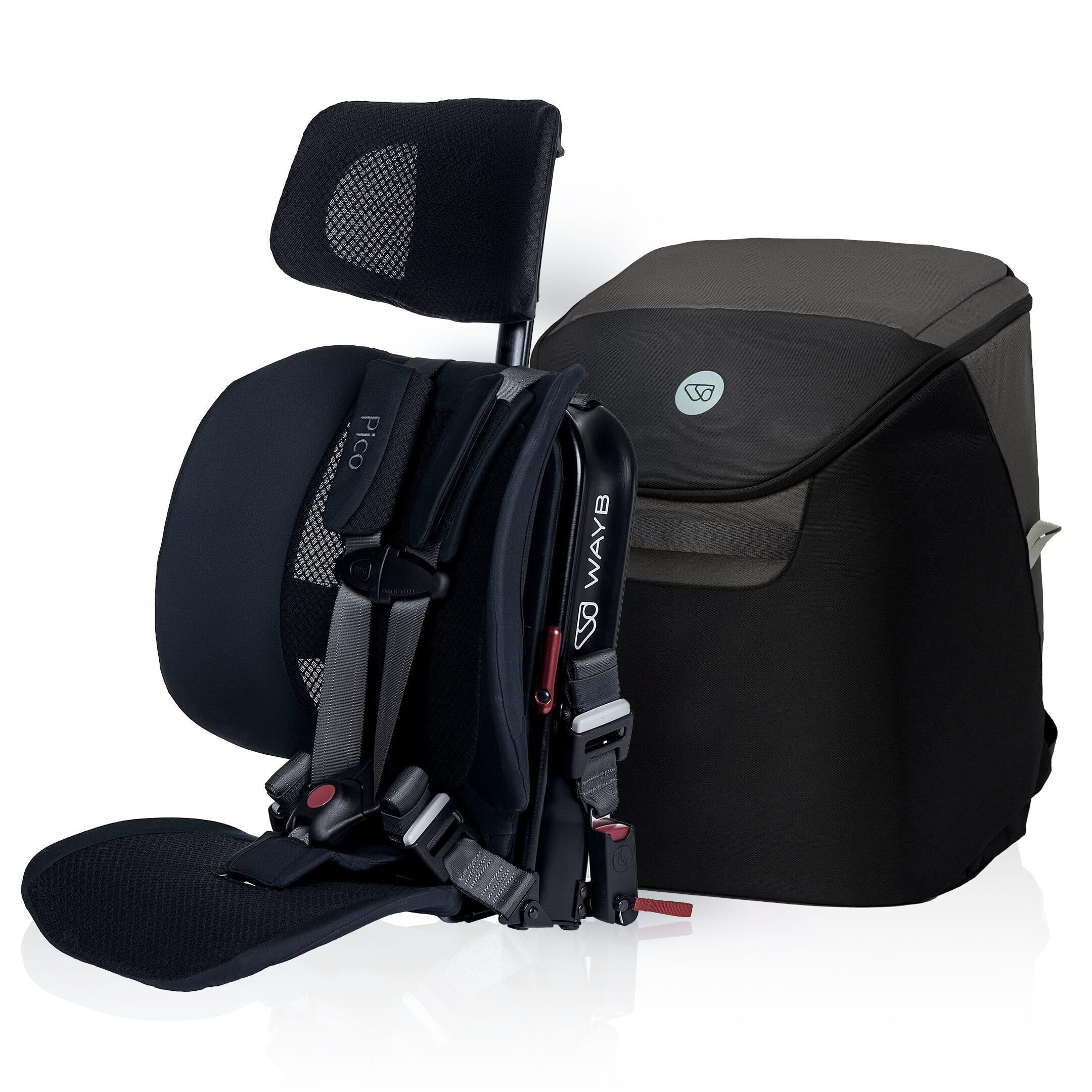 WAYB Pico Travel Car Seat with Premium Carrying Bag- Lightweight, Portable, Foldable - Perfect fo... | Amazon (US)