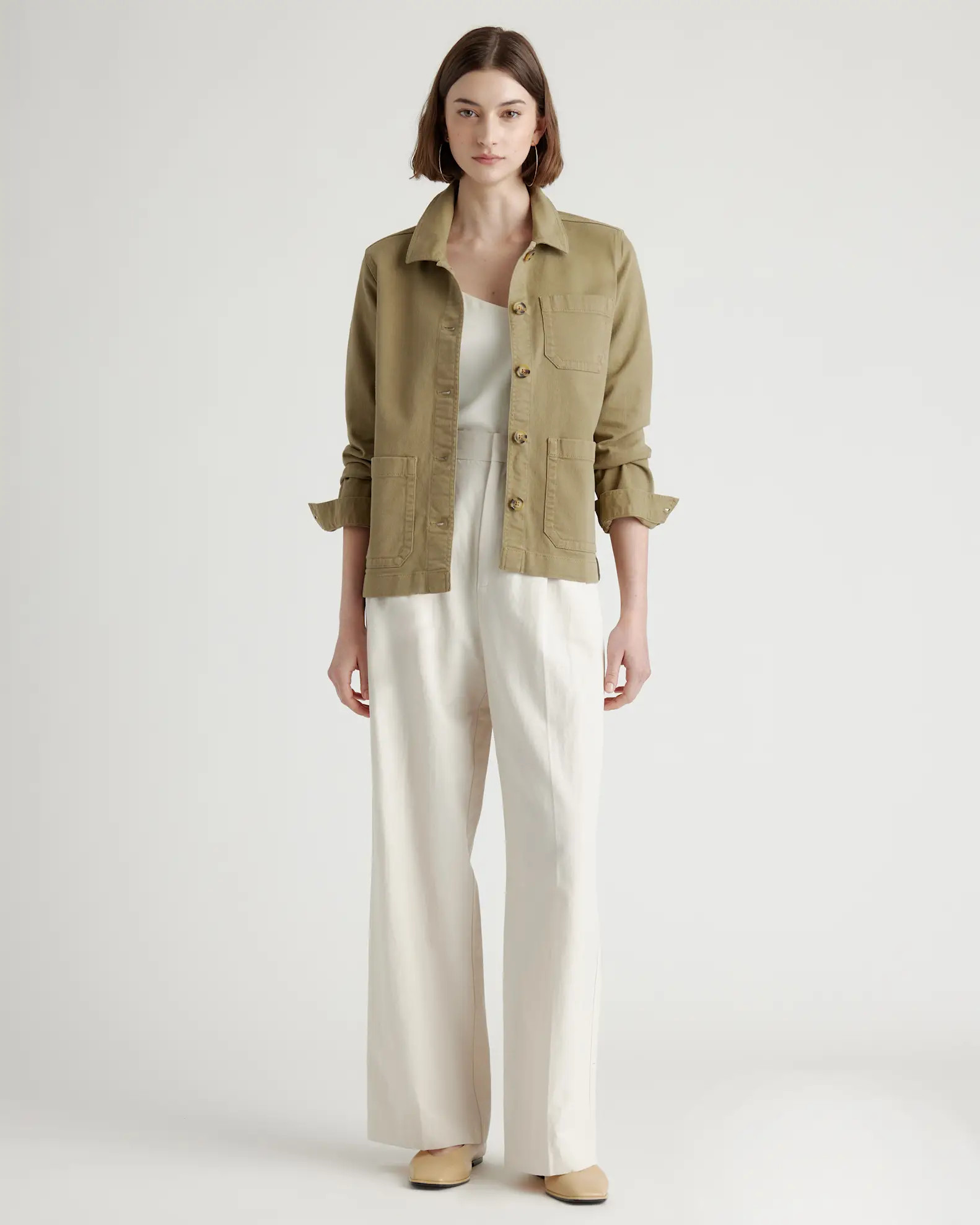 Organic Comfort Stretch Chore Jacket | Quince