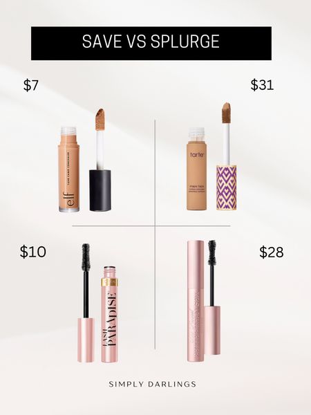 Save vs splurge on make up staples! 

#LTKSeasonal #LTKbeauty #LTKstyletip