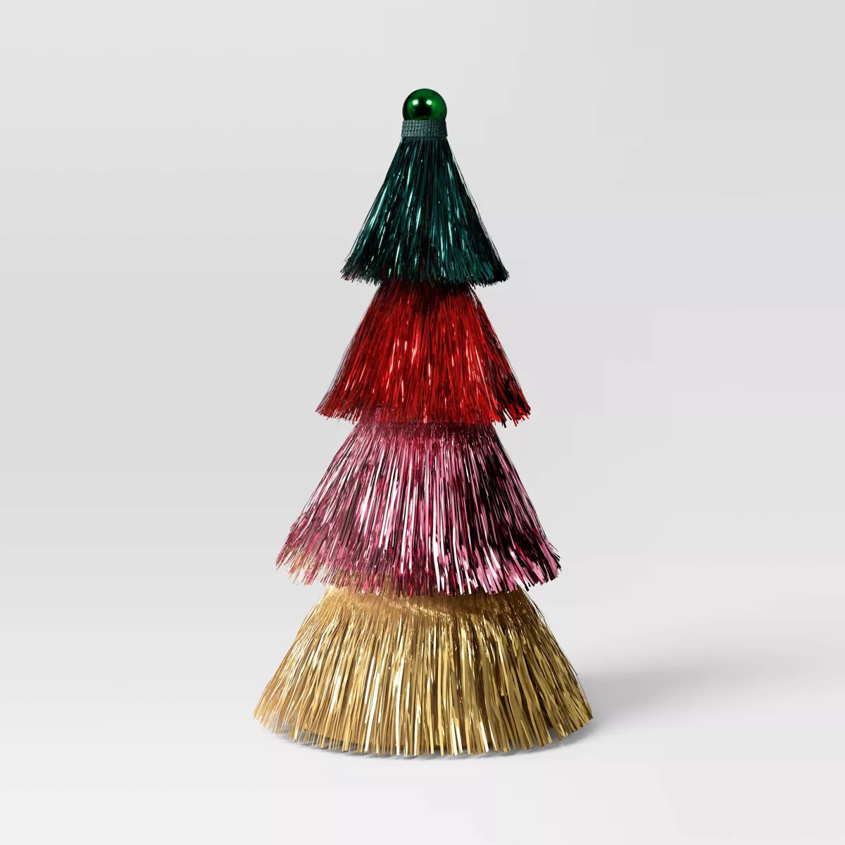 10.75" Christmas Tinsel Multicolor Tree Décor - Wondershop™ | Target