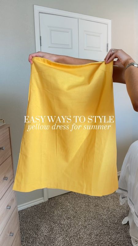 Easy ways to style a yellow dress for summer! Wearing a size small. Nantucket sweater is old from a shop in Nantucket!
Summer outfits // summer dress // 

#LTKStyleTip #LTKFindsUnder50 #LTKSeasonal