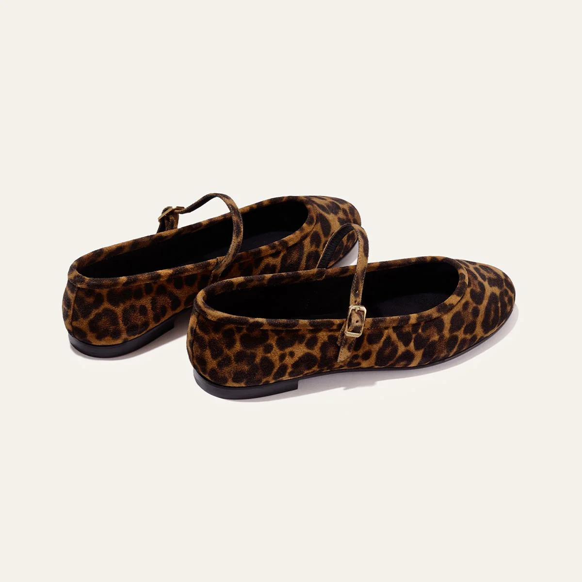 Leopard Suede Mary Jane Flat | The Demi Jane Margaux | Margaux