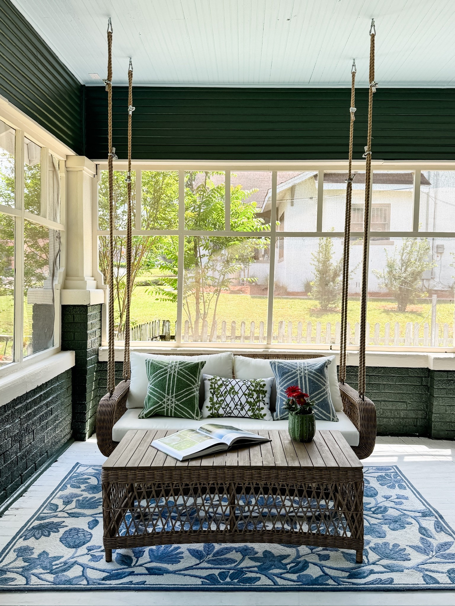 Spring front porch refresh!

Home, home refresh, home decor, outdoors, outdoor living, porch, spring porch, front porch, porch swing, throw pillows, outdoor rug, wreath



#LTKSeasonal #LTKHome #LTKStyleTip