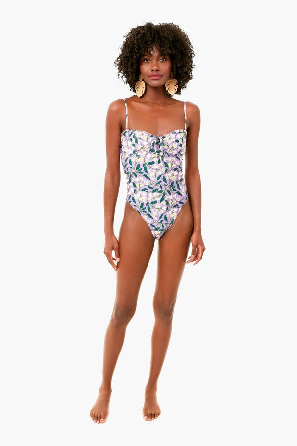 Dos Gardenias Ebano One Piece | AGUA BY AGUA BENDITA | Tuckernuck (US)