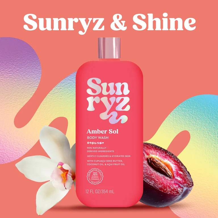 Sunryz Amber Sol Body Wash, 12 fl oz | Walmart (US)