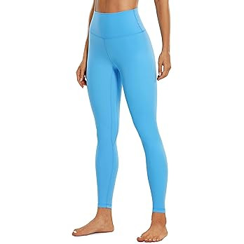 CRZ YOGA Womens Brushed Naked Feeling Workout Leggings 25" - High Waisted Gym Compression Tummy C... | Amazon (US)