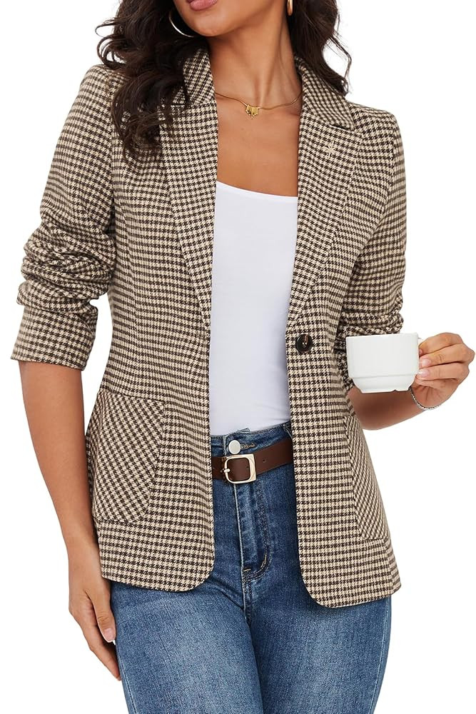 Brown Houndstooth | Amazon (US)