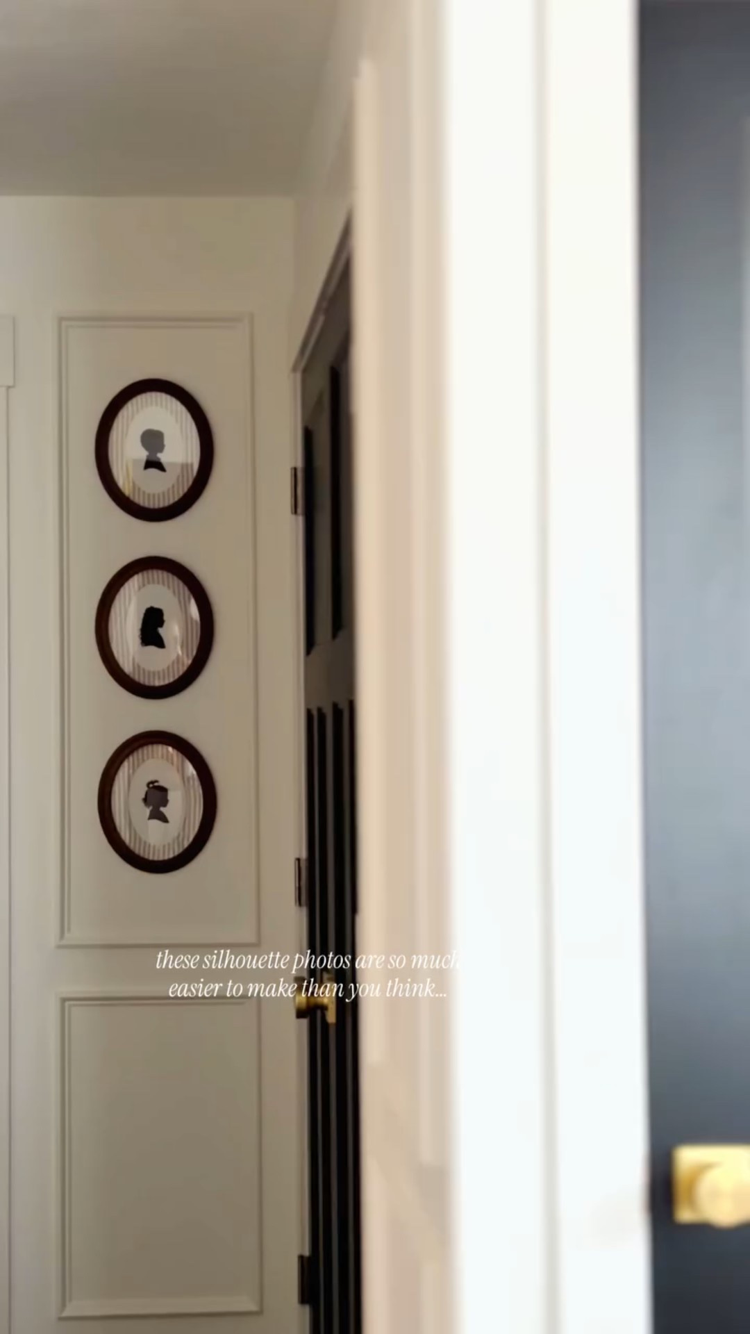 This is such an easy afternoon project, but feel free to make it last several weeks like I did 😵‍💫

These vintage style silhouette portraits have my heart. I don think I will ever take them down! 

#hometakestime #cozyhome #silhouettes #vintagehome #wallart 

#LTKFindsUnder50 #LTKHome #LTKmomlife