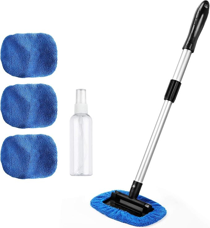 AstroAI Windshield Cleaner, Microfiber car Window Cleaner with 4 Reusable and Washable Microfiber... | Amazon (US)