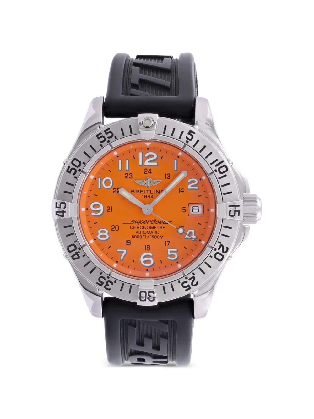 Breitling Super Ocean 42mm Watch | Orange | FARFETCH | Farfetch Global