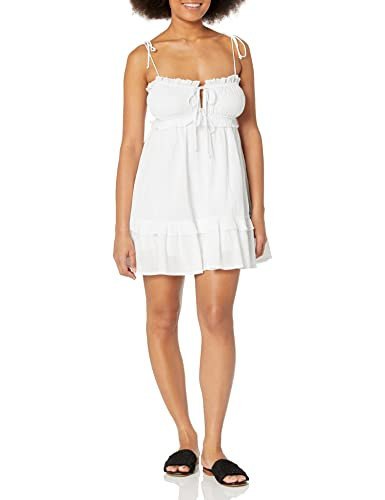 NIA Women's Emily Dress, White | Amazon (US)