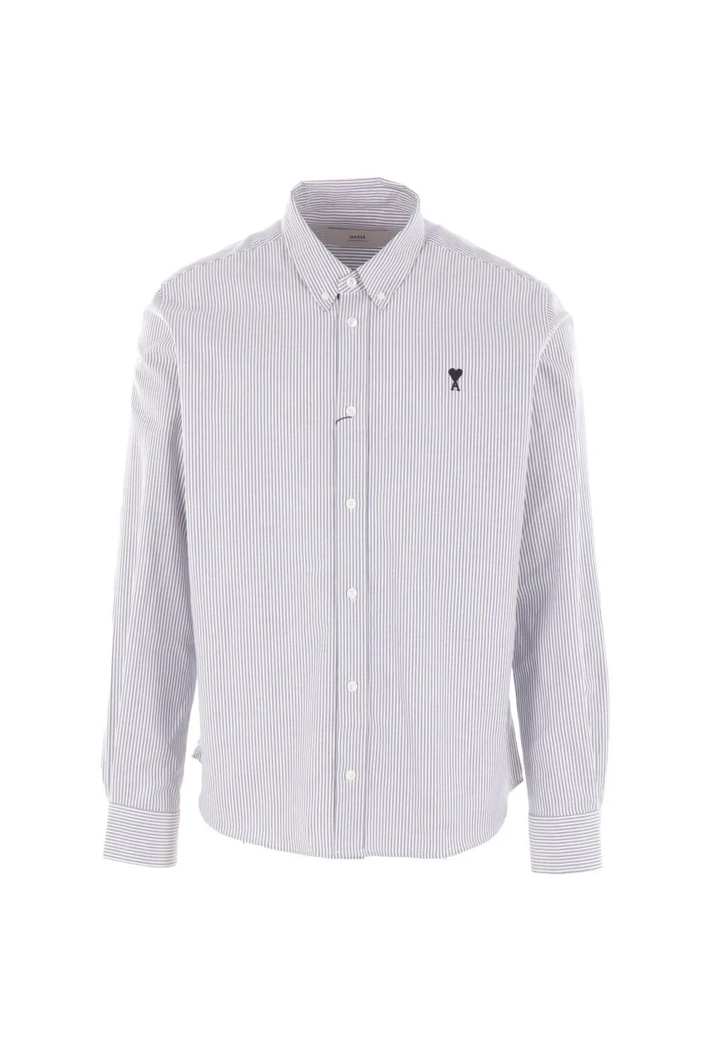AMI Paris Long-Sleeved Striped Shirt | Cettire Global