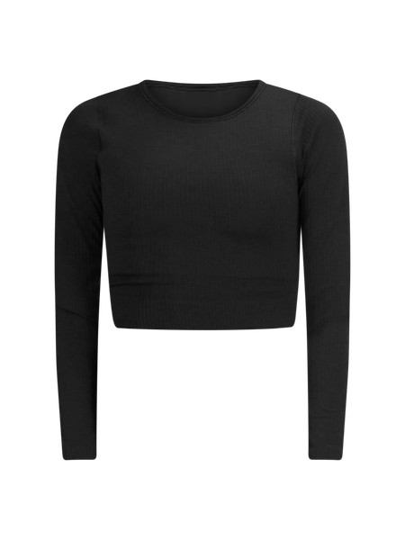 All It Takes Ribbed Nulu Long-Sleeve Shirt | Women's Long Sleeve Shirts | lululemon | Lululemon (US)