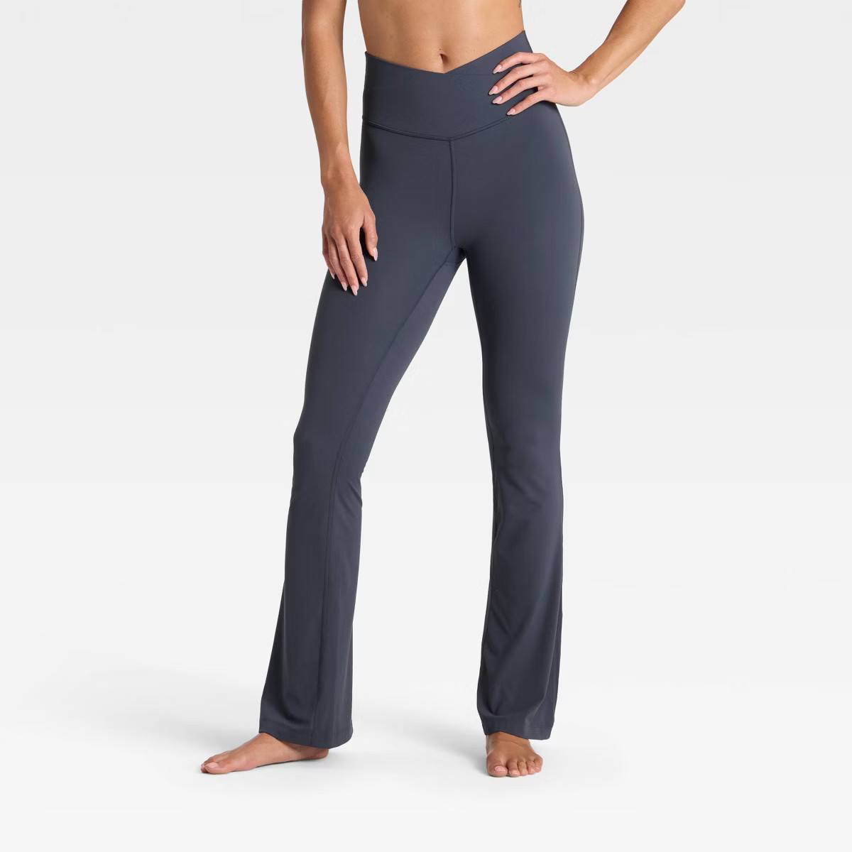 Women's Everyday Soft Crossover Flare Leggings - All In Motion™ | Target