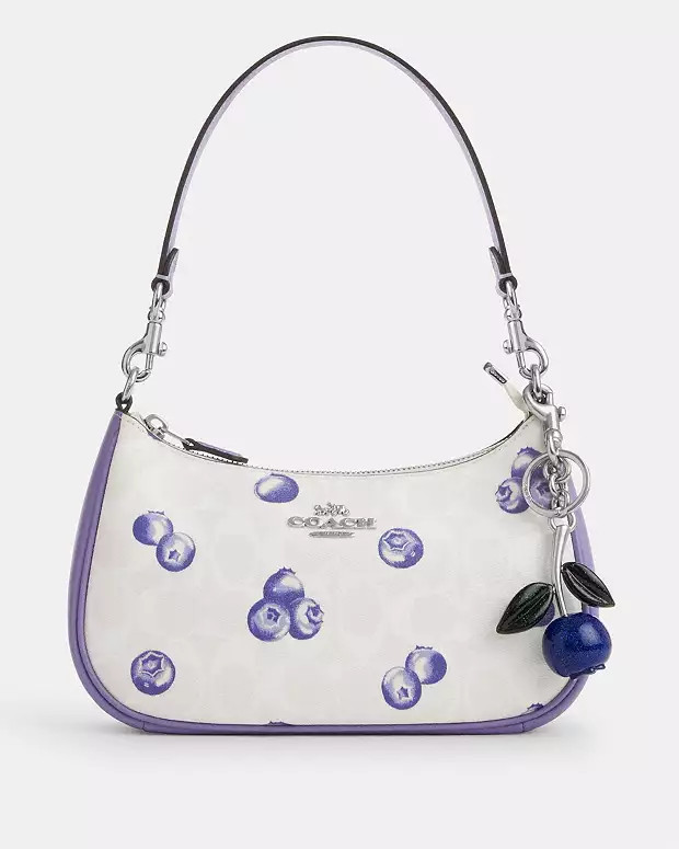 Glitter Blueberry Bag Charm | Coach Outlet US