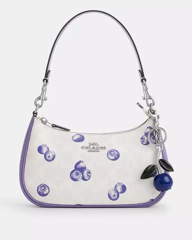 Glitter Blueberry Bag Charm | Coach Outlet
