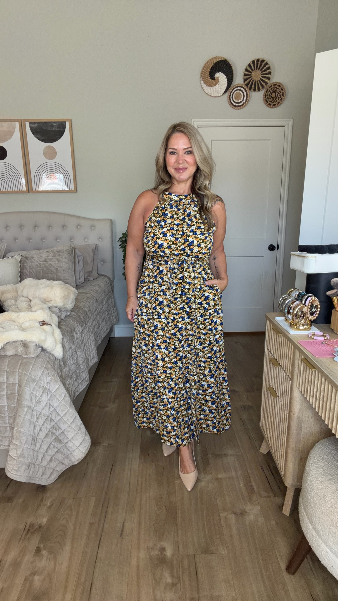 Size large 

#LTKOver40 #LTKMidsize #LTKPetite