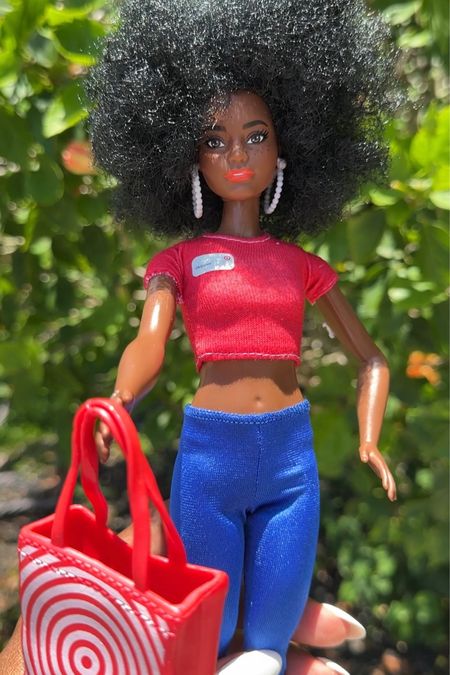 I’m like Thanos—I’ll do it myself 💅🏾😏🤣
.
I needed this @barbie from @mattel but I wanted it to look like me bc I’m a Black Barbie, Pretty Face, Perfect Body 🎶
.
Have y’all seen this in store? It’s out online but it may still be in a store near you if you want to make your own ❤️
:
#barbie #barbieworld #targetwhileblack #targethaul

#LTKfamily #LTKkids