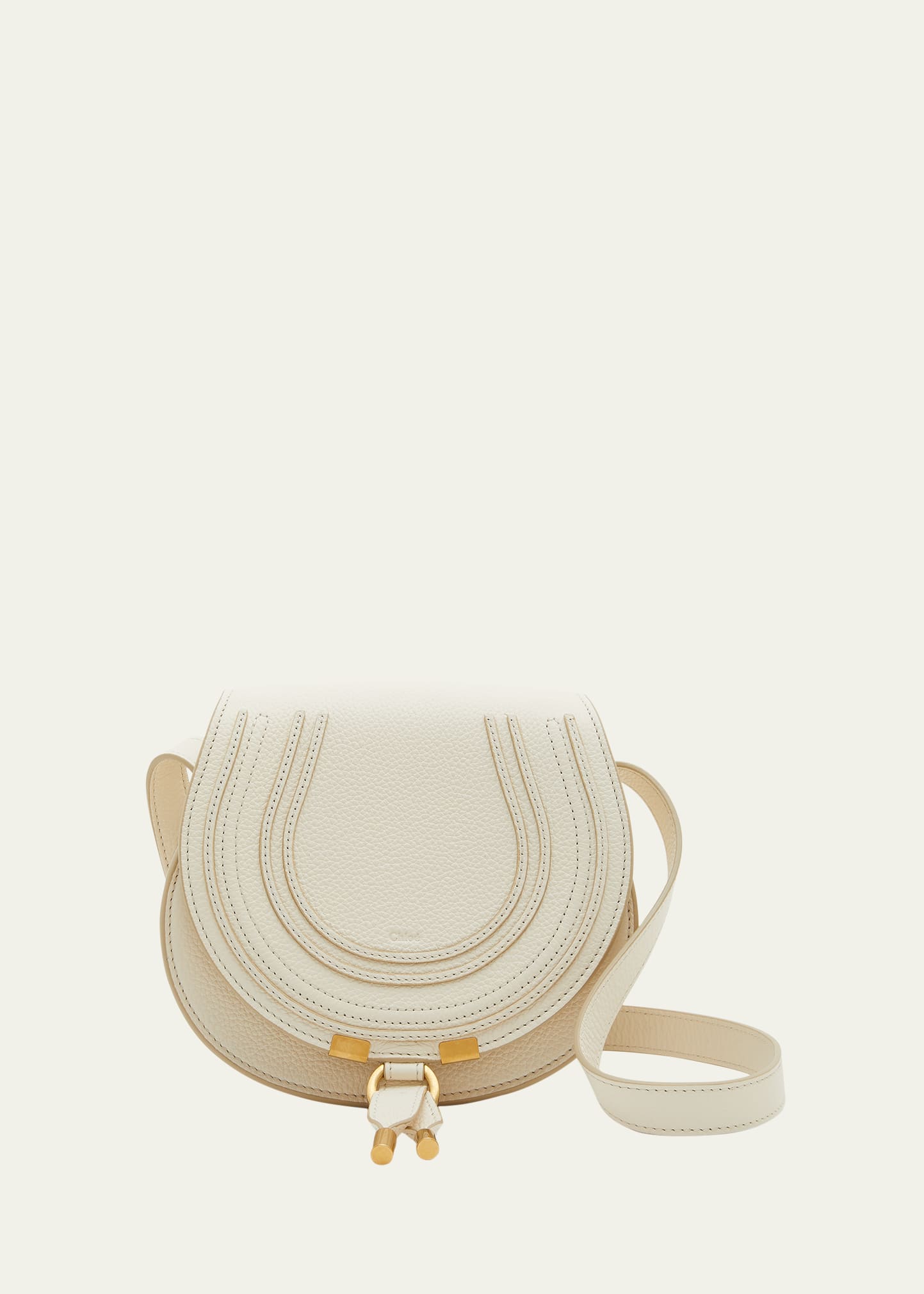 Chloe Marcie Small Crossbody Bag in Grained Leather | Bergdorf Goodman