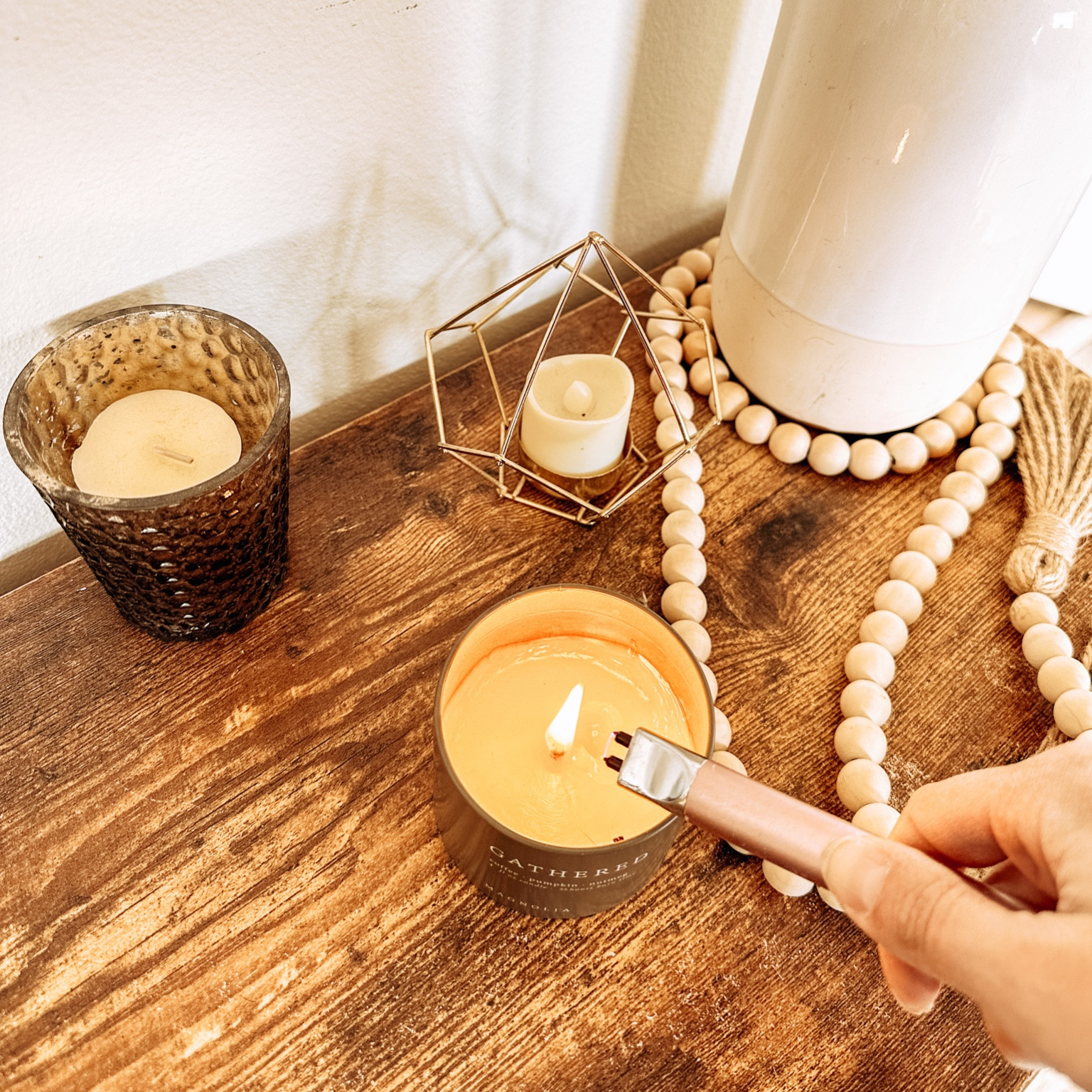 Currently using my rechargeable candle lighter every day! They are still on sale for $8! 🤩

#LTKsalealert #LTKfindsunder50 #LTKGiftGuide