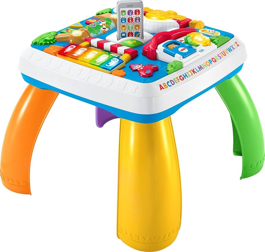 Fisher-Price Baby to Toddler Toy Laugh & Learn Around the Town Learning Activity Table with Music... | Amazon (US)