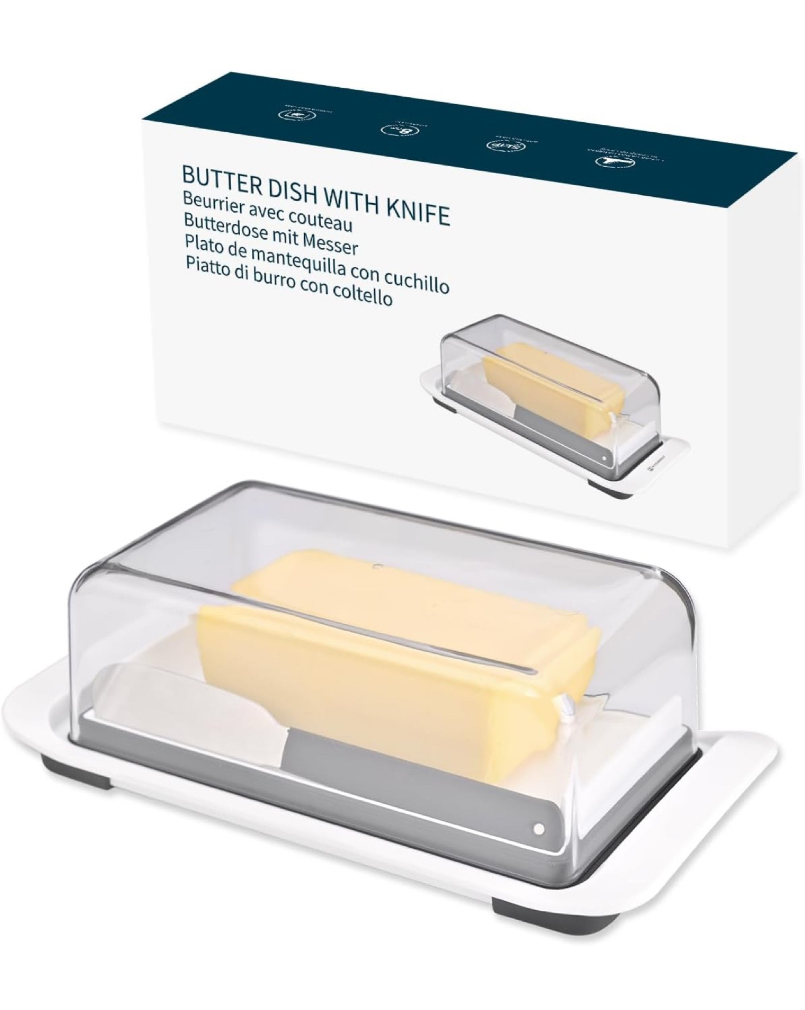 BUTTER DISH!!  
- great for celiacs who need a butter dish with no cross contamination risk!! 💗 

#LTKGiftGuide #LTKFamily #LTKU