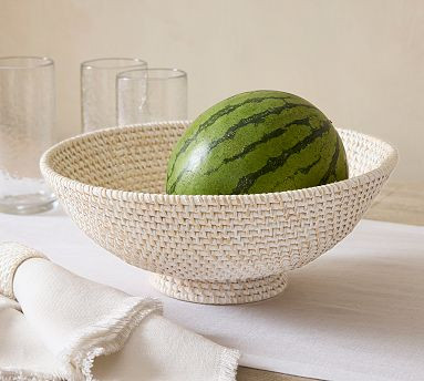 Tava Handwoven Fruit Bowl | Pottery Barn (US)
