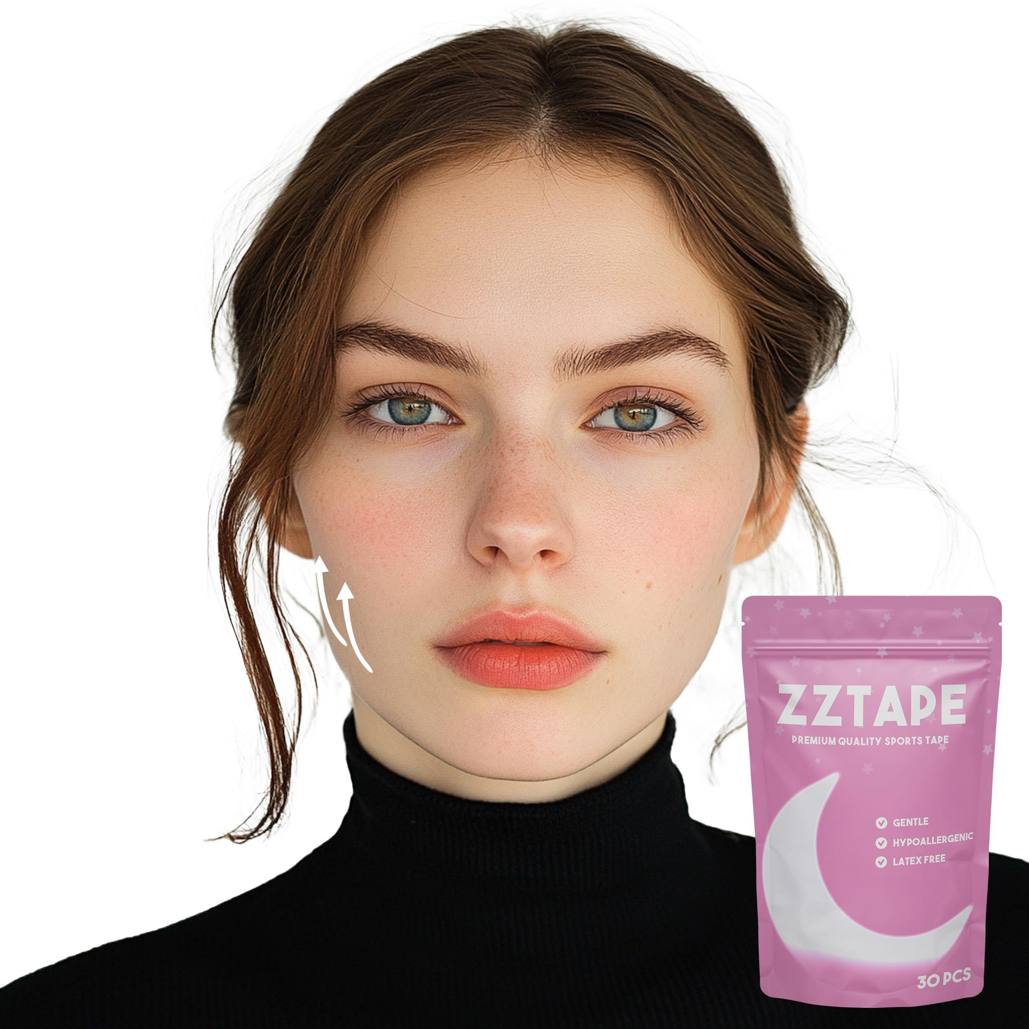 ZZTAPE Pink Sports Tape (30 Strips) – Breathable and Skin-Friendly Athletic Tape for Sensitive ... | Amazon (US)