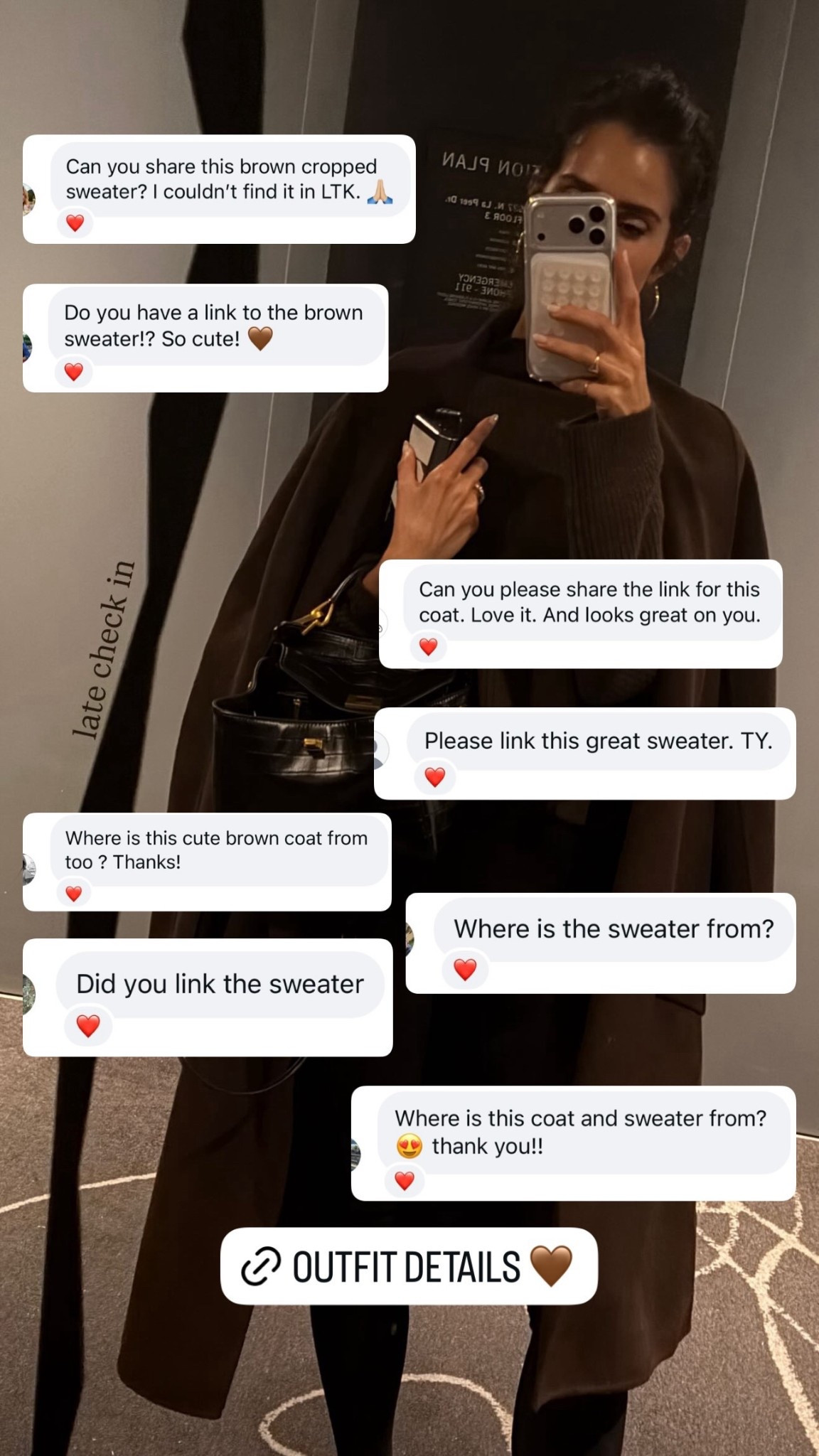 Sharing outfit details🤎

#LTKSeasonal #LTKBeauty #LTKStyleTip