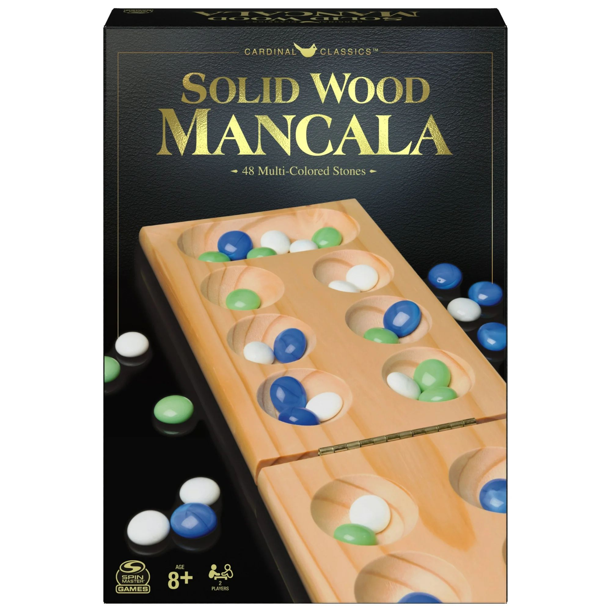 Mancala Strategy Board Game with Wood Board, for Adults and Kids Ages 8 and up | Walmart (US)