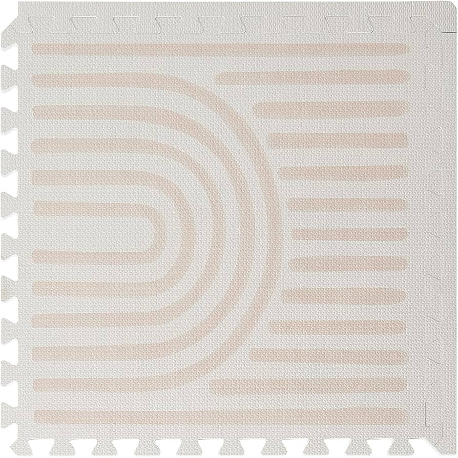 Toddlekind Playmat - Premium Foam Playmat, 4 x 6 feet, 6 Tile Extra Thick Foam Floor Puzzle Mat f... | Amazon (US)