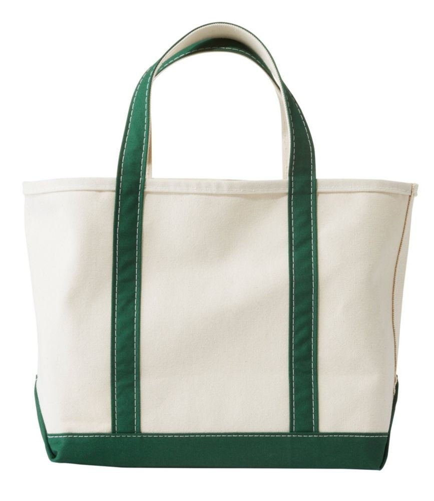 Boat and Tote, Open-Top Dark Green Long, Canvas/Nylon L.L.Bean | L.L. Bean