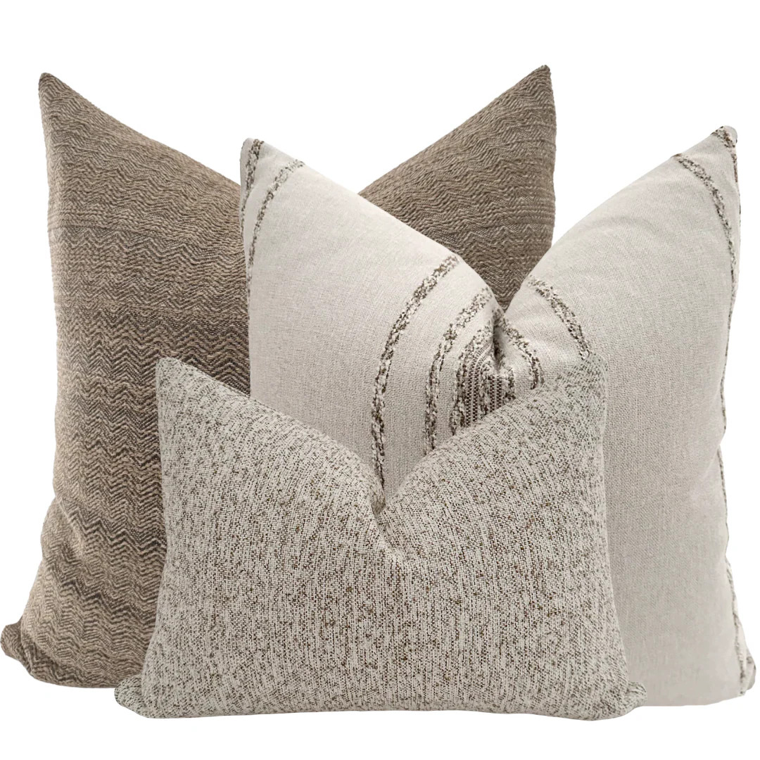 Naturally Neutral Pillow Cover Set | Hackner Home (US)
