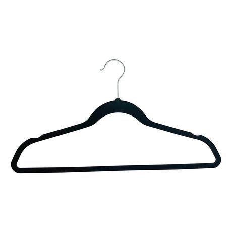 Premium Velvet Hangers - Non-Slip, Durable, Space Saving Felt Hangers for Closet w/ 360 Degree Ch... | Walmart (CA)