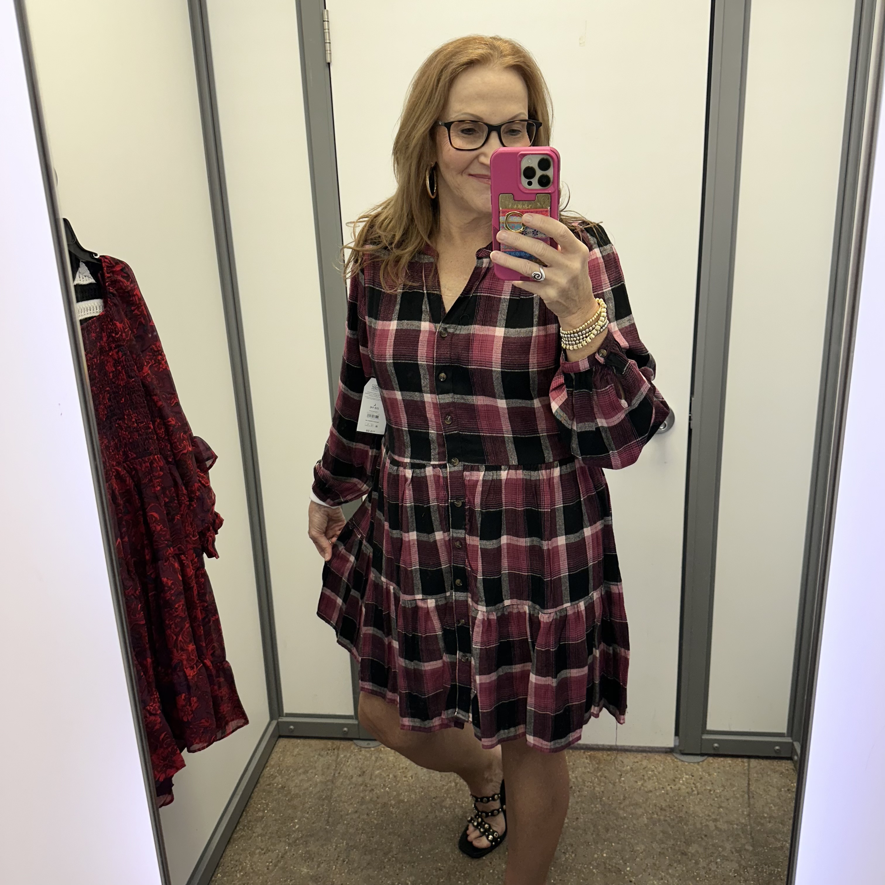 Great cooler weather dress and so budget friendly. Would be great for so many events! Runs  true to size and would look great with any shoe especially boots!

#LTKHoliday #LTKSeasonal #LTKMidsize