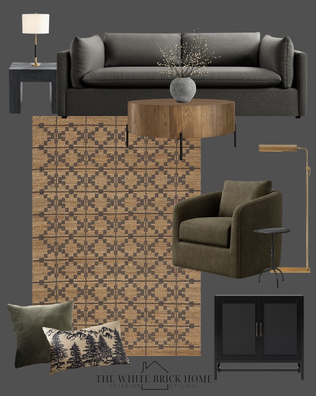 An absolutely stunning option for a cozy cabin living room design! I love the pops of olive green mixed with this rug - especially with the tones of this coffee table! 

Living room, living room decor, living room design, living room ideas, cozy living room, living room area rug, area rug, living room chair, living room lighting, table lamp, floor lamp, living room chair, living room cabinet, storage cabinet, cabin, cabin decor, throw pillows, green living room, green living room decor, home design, pottery barn, Wayfair, target 

#LTKSeasonal #LTKHome #LTKStyleTip