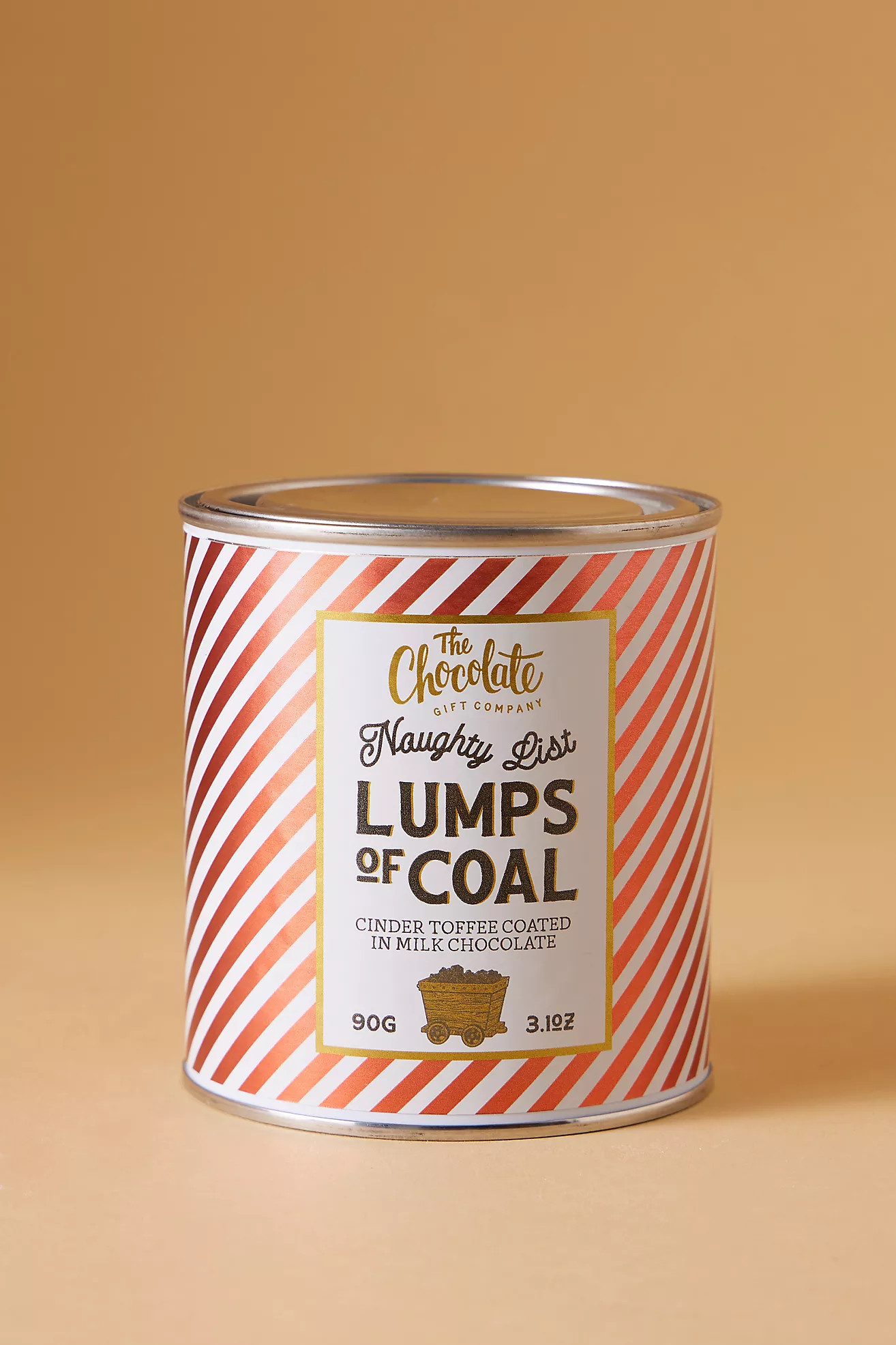 The Chocolate Gift Company Lumps of Coal Chocolate-Covered Toffee Tin | Anthropologie (UK)